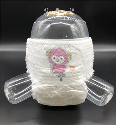 সাদা কাপড়ের ডায়াপার প্যান্ট